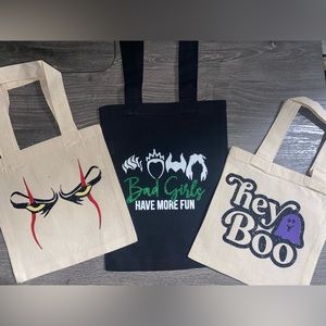 Custom tricktreat bags tan 8x8 blk 8x10 add name for an additional  $2